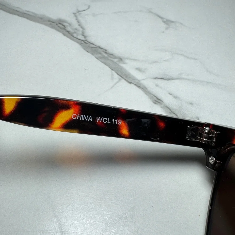 Classic Eyewear Tortoise Shell Square Reading Glasses UV400 WCL119 Tinted Brown